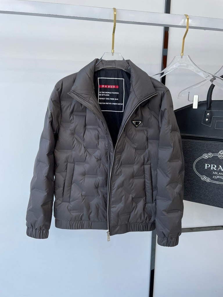 Prada Men's Down Jacket Prada Outerwear Coats Clothing P80032