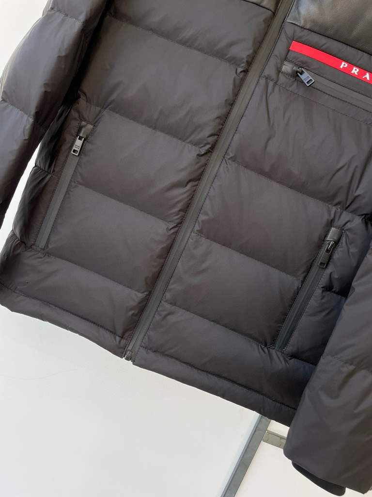 Prada Men's Down Jacket Prada Outerwear Coats Clothing P80033