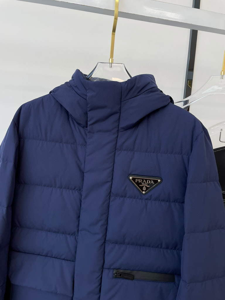 Prada Men's Down Jacket Prada Outerwear Coats Clothing P80034