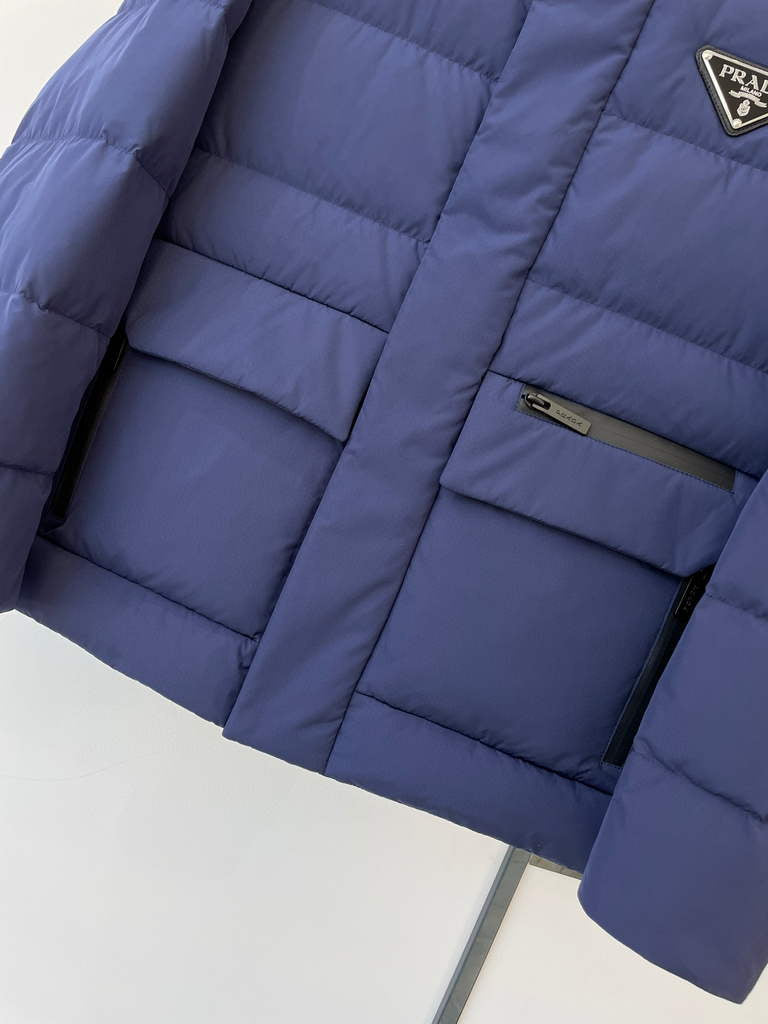 Prada Men's Down Jacket Prada Outerwear Coats Clothing P80034