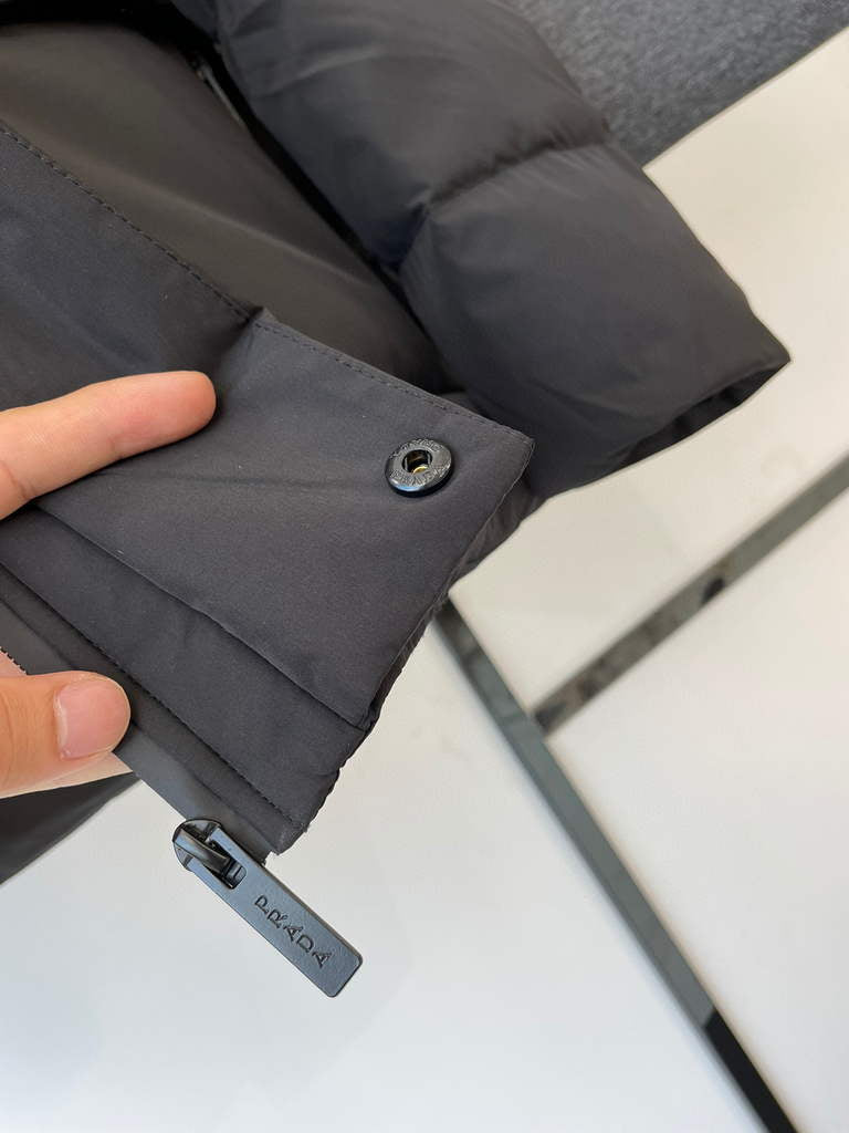 Prada Men's Down Jacket Prada Outerwear Coats Clothing P80035