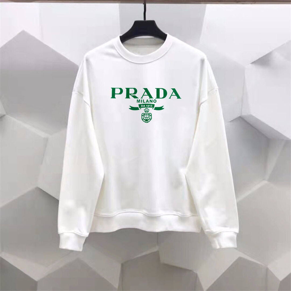 Prada Men's Hoodie Designer Prada Clothing P80100