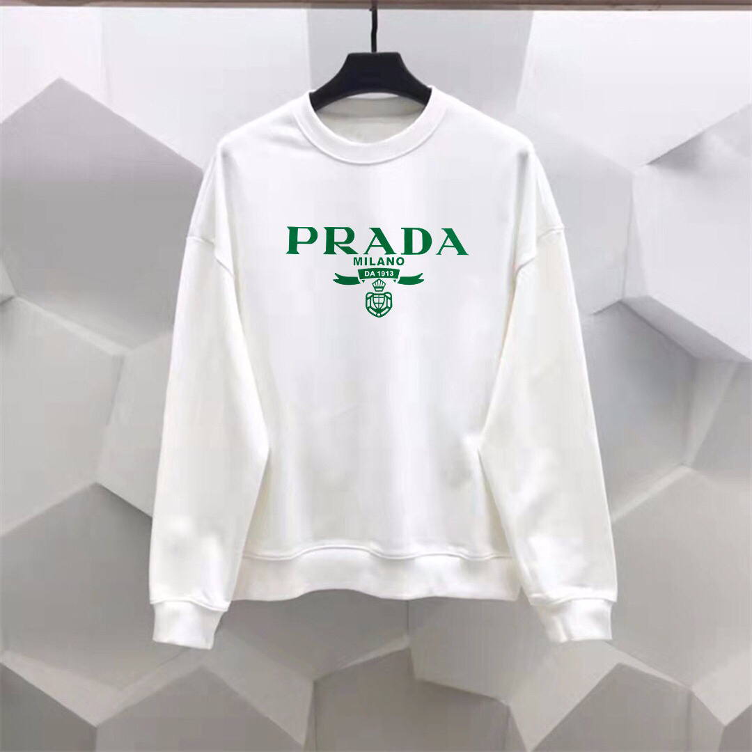 Prada Men's Hoodie Designer Prada Clothing P80100