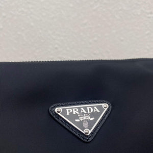 Prada Nylon Prada Triangle shoulder bag 1BH190 Black - Default Title - View 5