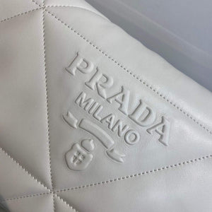 Prada Padded nappa leather shoulder bag 1BD306 Beige - Default Title - View 4
