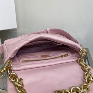 Prada Padded nappa leather shoulder bag 1BD306 Pink - Default Title - View 8