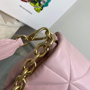 Prada Padded nappa leather shoulder bag 1BD306 Pink - Default Title - View 6