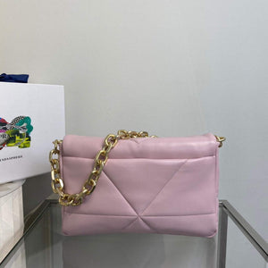 Prada Padded nappa leather shoulder bag 1BD306 Pink - Default Title - View 2