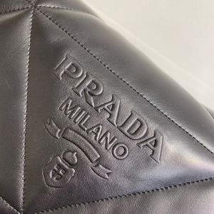 Prada Padded nappa leather shoulder bag 1BD306 Black - Default Title - View 4