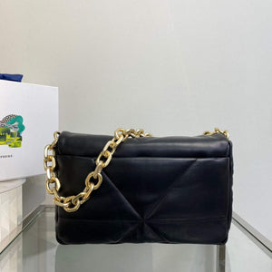 Prada Padded nappa leather shoulder bag 1BD306 Black - Default Title - View 2