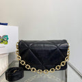 Prada Padded nappa leather shoulder bag 1BD306 Black - Default Title - View 1
