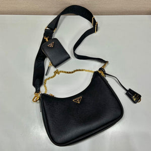 Prada Re-Edition 2005 Saffiano leather Bag 1BH204 in Black - Default Title - View 3