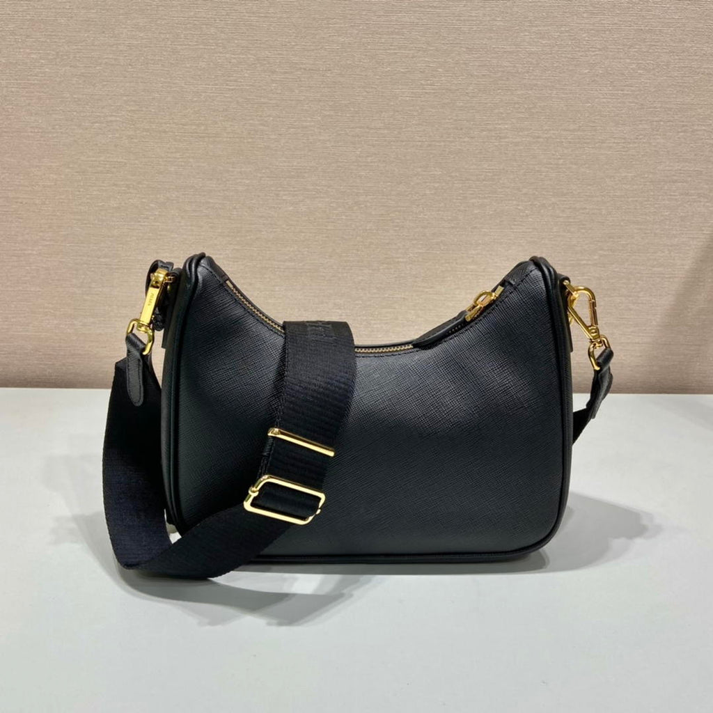 Prada Re-Edition 2005 Saffiano leather Bag 1BH204 in Black