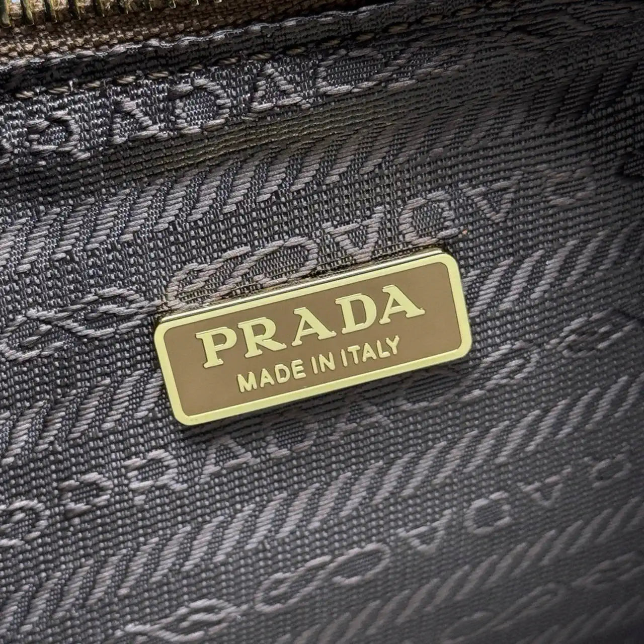 Prada Re-Edition Saffiano leather mini-bag 1BC204 Brown
