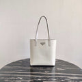 Prada Saffiano Leather 1BG342 Tote White - Default Title - View 1
