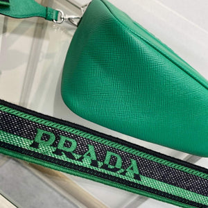 Prada Saffiano Prada Triangle bag 2VH155 Green - Default Title - View 6
