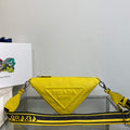 Prada Saffiano Prada Triangle bag 2VH155 Yellow - Default Title - View 1