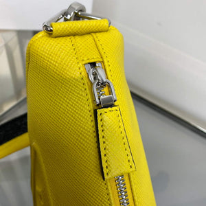 Prada Saffiano Prada Triangle bag 2VH155 Yellow - Default Title - View 7