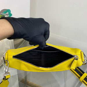 Prada Saffiano Prada Triangle bag 2VH155 Yellow - Default Title - View 8
