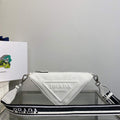 Prada Saffiano Prada Triangle bag 2VH155 White - Default Title - View 1