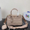 Prada Small Prada Galleria Saffiano Leather bag 1BA863 Apricot