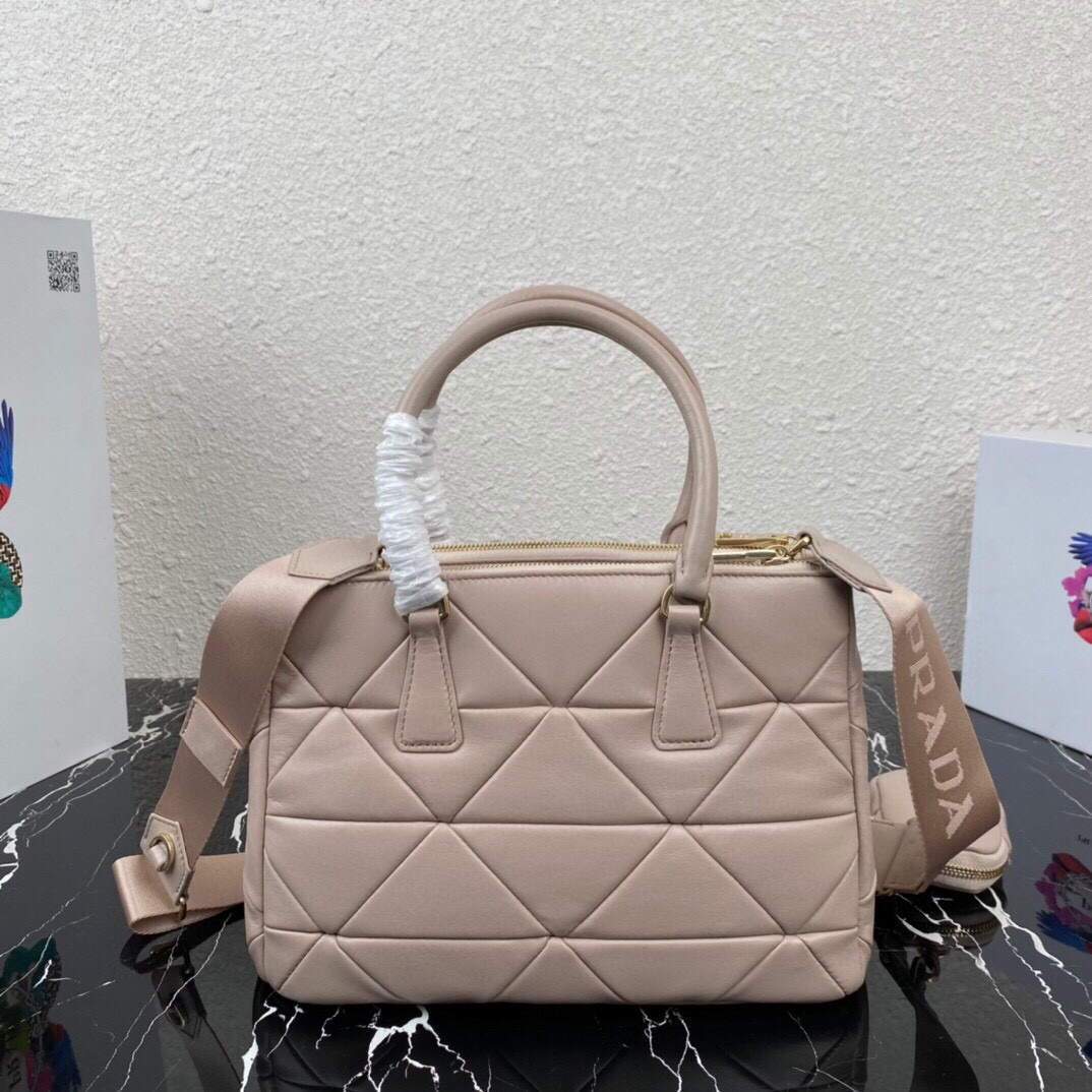 Prada Small Prada Galleria Saffiano Leather bag 1BA863 Apricot