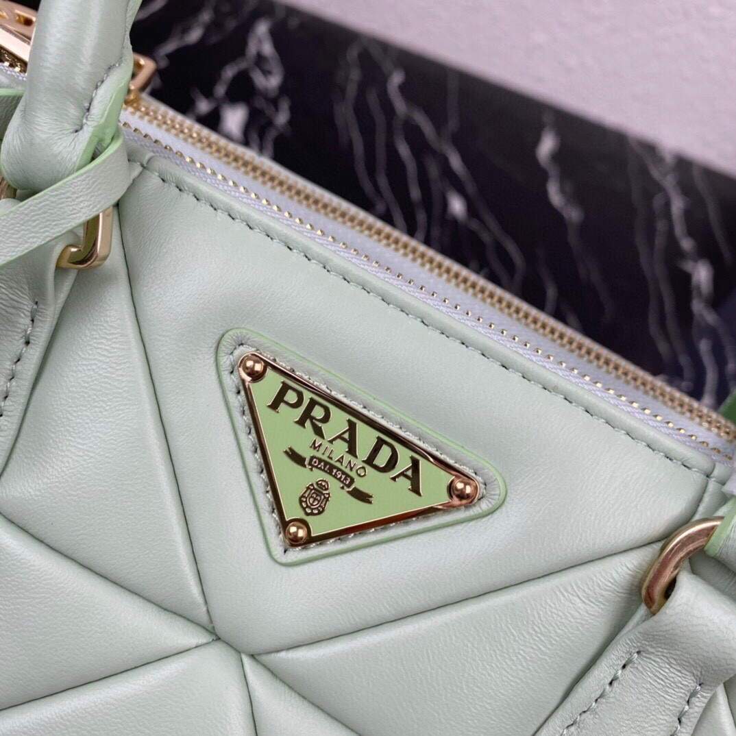 Prada Small Prada Galleria Saffiano Leather bag 1BA863 Green