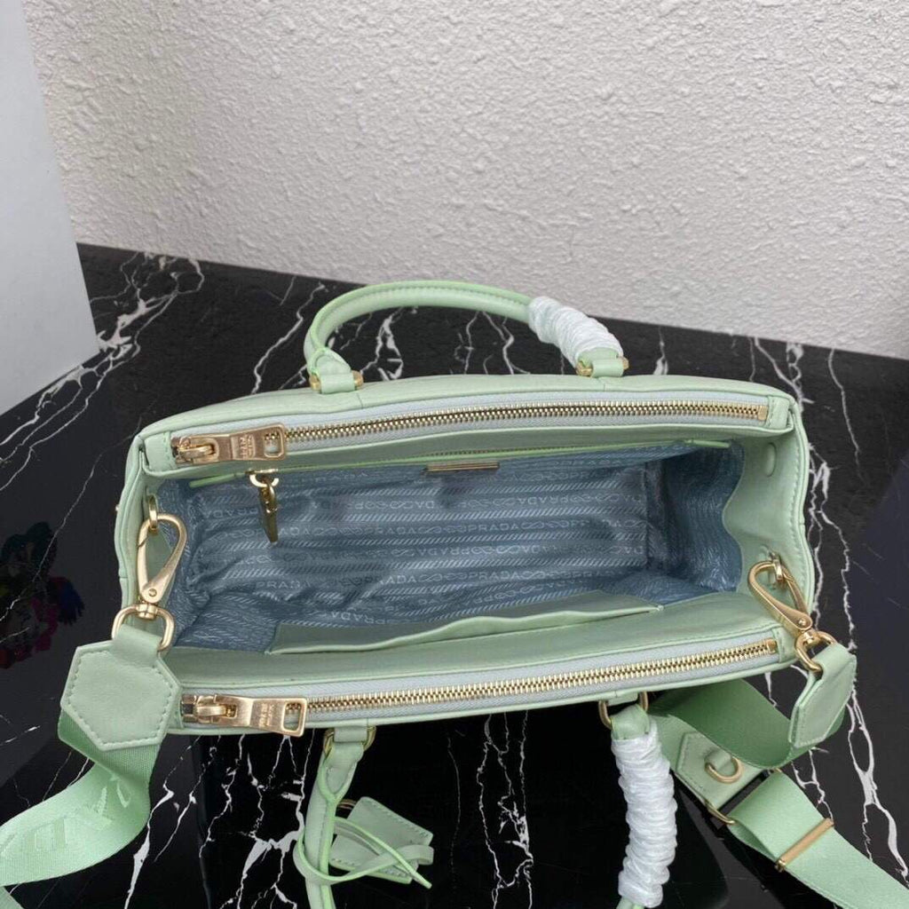 Prada Small Prada Galleria Saffiano Leather bag 1BA863 Green