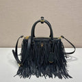 Prada Small Prada Galleria Saffiano leather bag 1BA896 Black