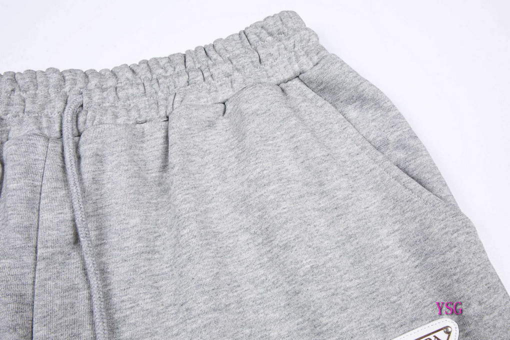 Prada Women Men Shorts Prada Designer Clothing P88460
