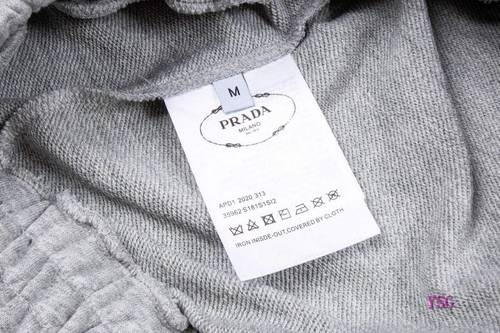 Prada Women Men Shorts Prada Designer Clothing P88460
