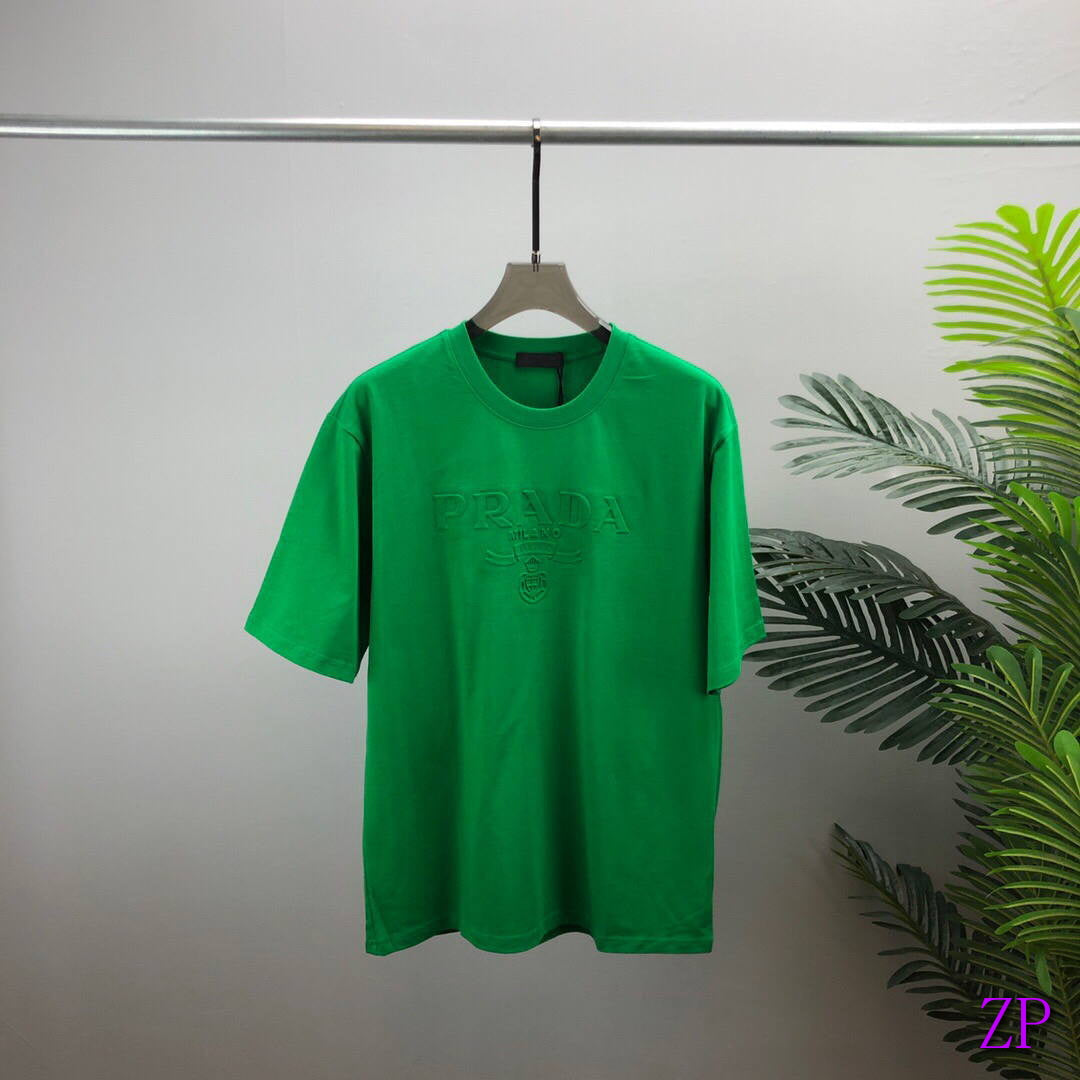 Prada Women T-shirts Desiger Short Sleeve Clothing P80114