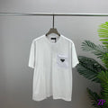 Prada Women T-shirts Desiger Short Sleeve Clothing P80117