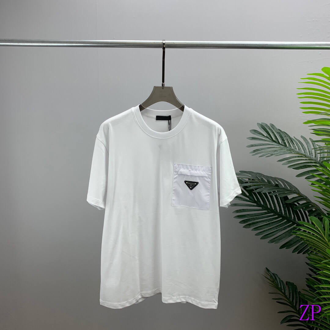 Prada Women T-shirts Desiger Short Sleeve Clothing P80117
