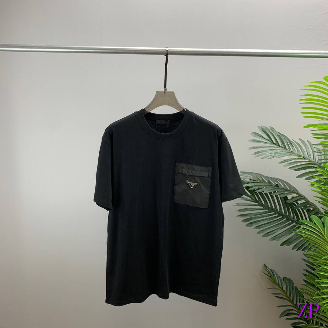 Prada Women T-shirts Desiger Short Sleeve Clothing P80118