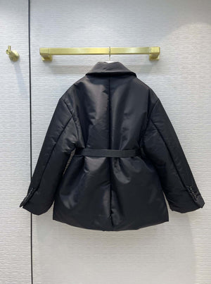 Prada Women's Down Jacket  Short Prada Black 88099 - S - View 3