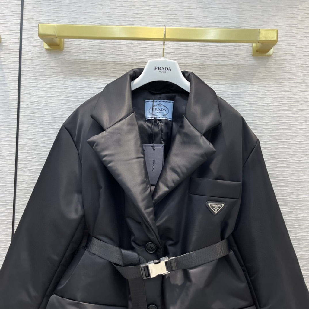 Prada Women's Down Jacket  Short Prada Black 88099