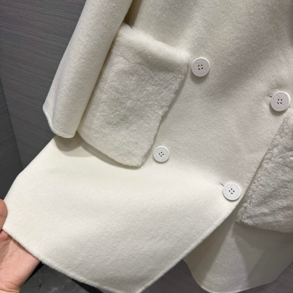 Prada Women's Fashion Clothing Cashmere Coat P99465
