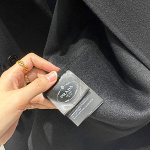 Prada Women's Fashion Clothing Cashmere Coat P99466 - 36 - View 8