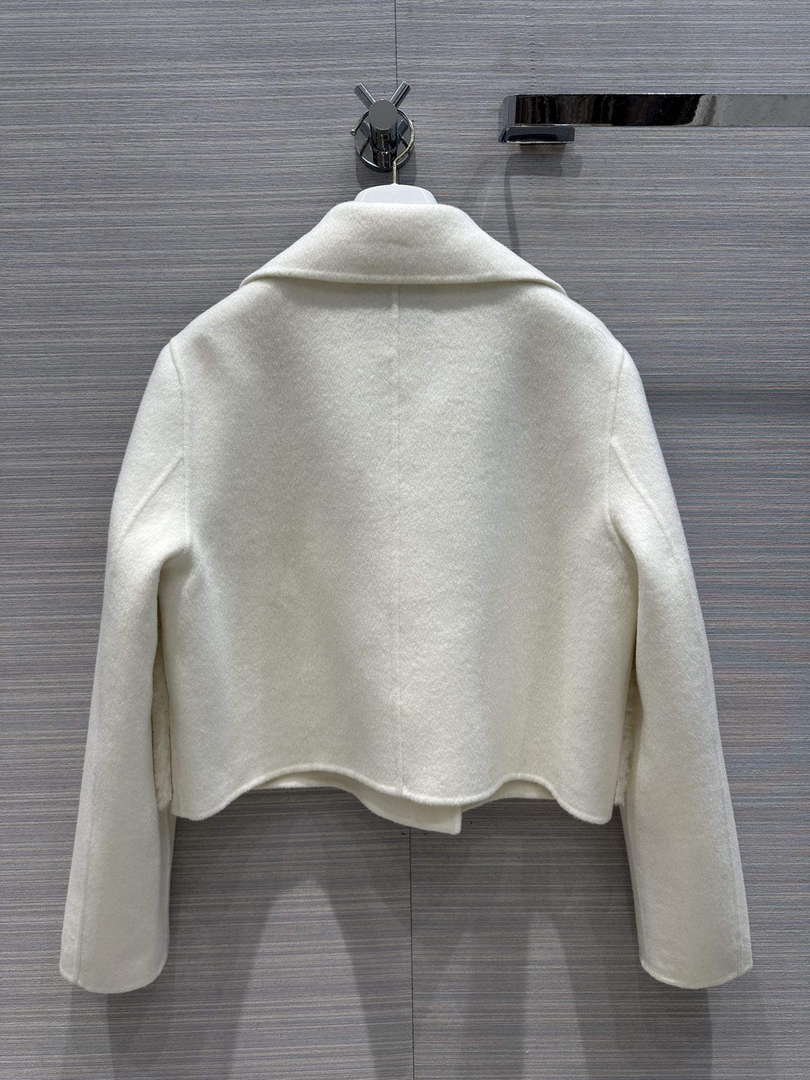 Prada Women's Fashion Clothing Cashmere Short Coat P99463