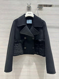 Prada Women's Fashion Clothing Cashmere Short Coat P99464