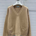 Prada Women's Fashion Clothing Cashmere Sweater P99469 - S - View 1
