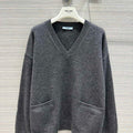 Prada Women's Fashion Clothing Cashmere Sweater P99470 - S - View 1