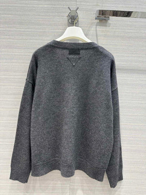 Prada Women's Fashion Clothing Cashmere Sweater P99470 - S - View 8