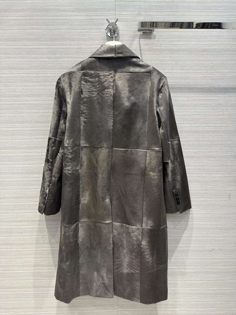 Prada Women's Fashion Clothing Sheepskin Suit Coat P99467