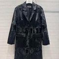 Prada Women's Fashion Clothing Sheepskin Suit Coat P99468 - 36 - View 1