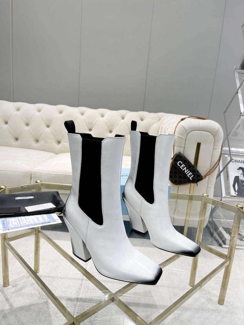 Prada Women's Shoes Boots 110 mm Heel P67340