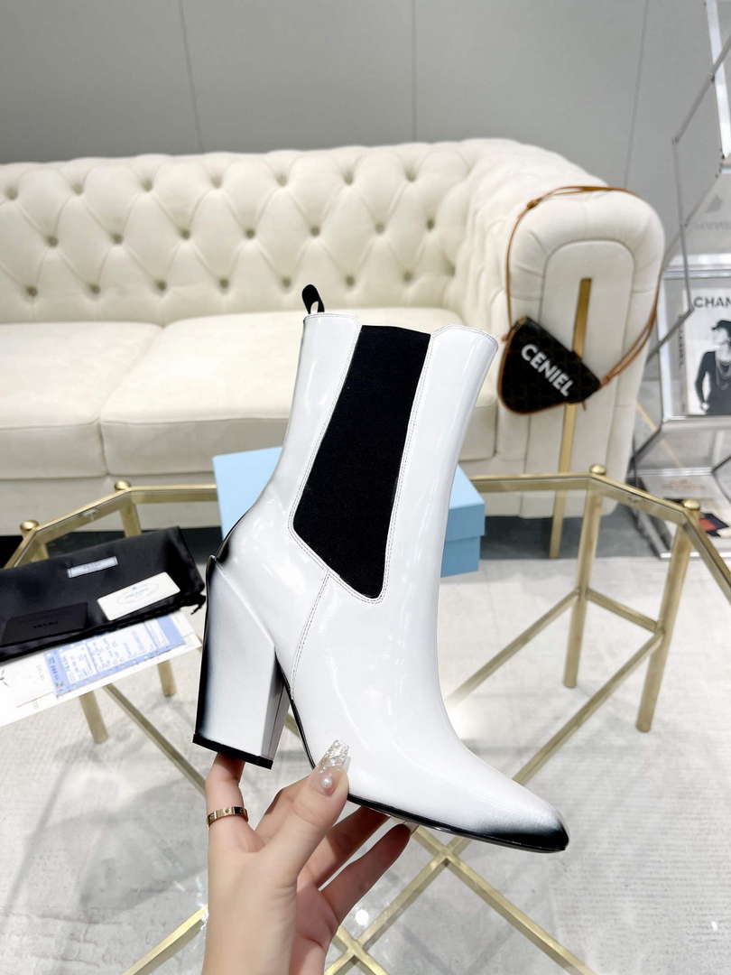 Prada Women's Shoes Boots 110 mm Heel P67340