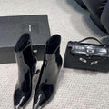 Prada Women's Shoes Boots 75 mm Heel P67336 - 35 - View 1
