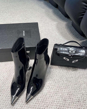 Prada Women's Shoes Boots 75 mm Heel P67336 - 35 - View 1